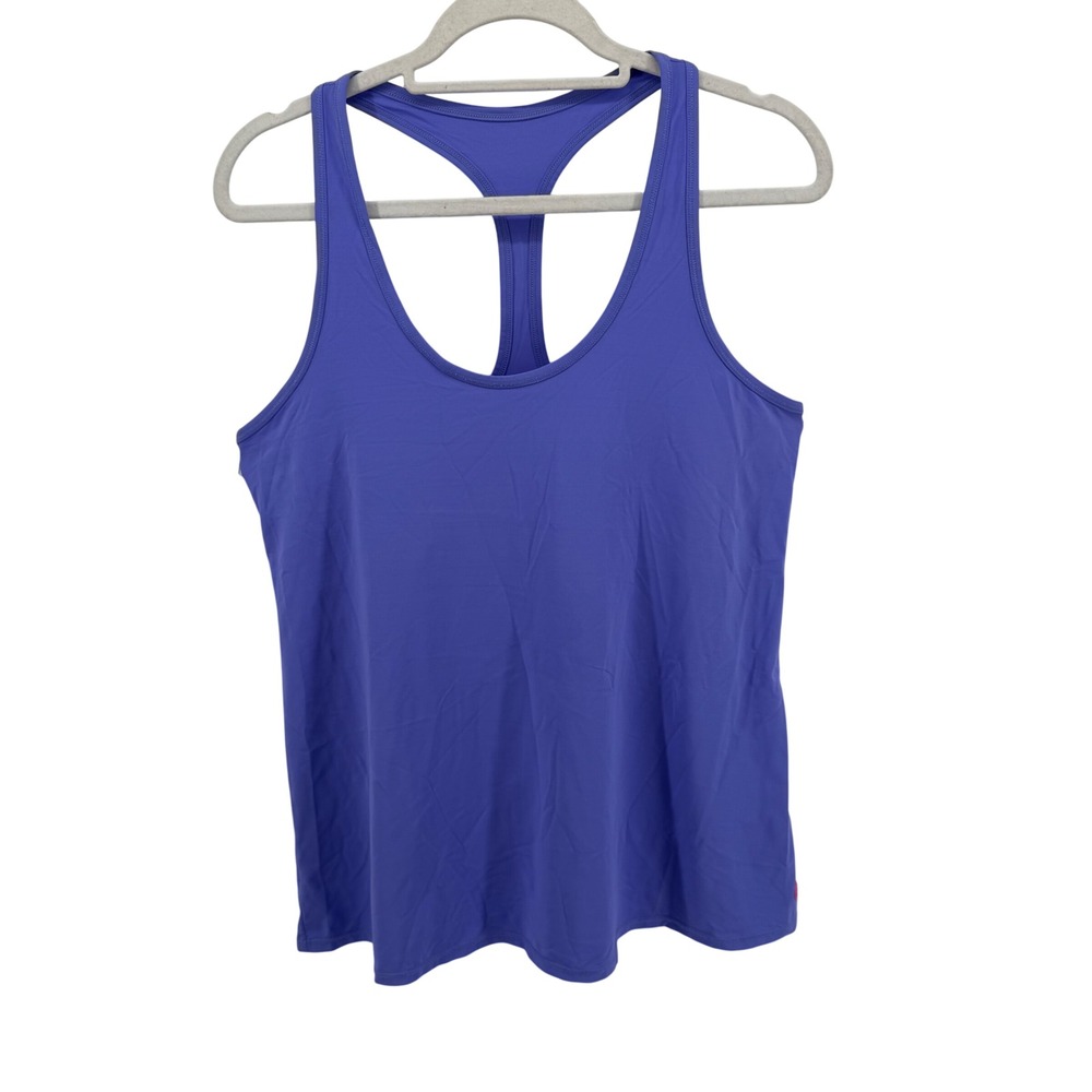 Lilly Pulitzer Purple-Blue Tank Top Racerback Athletic Activewear Women's Medium